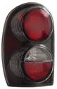 2002 2003 2004 2005 2006 2007 Jeep Liberty Euro style Altezza taillight lenses available in chrome housing, carbon fiber housing or black housing